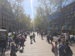 boulevard van Barcelona 