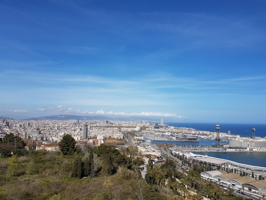 uitzicht over barcelona