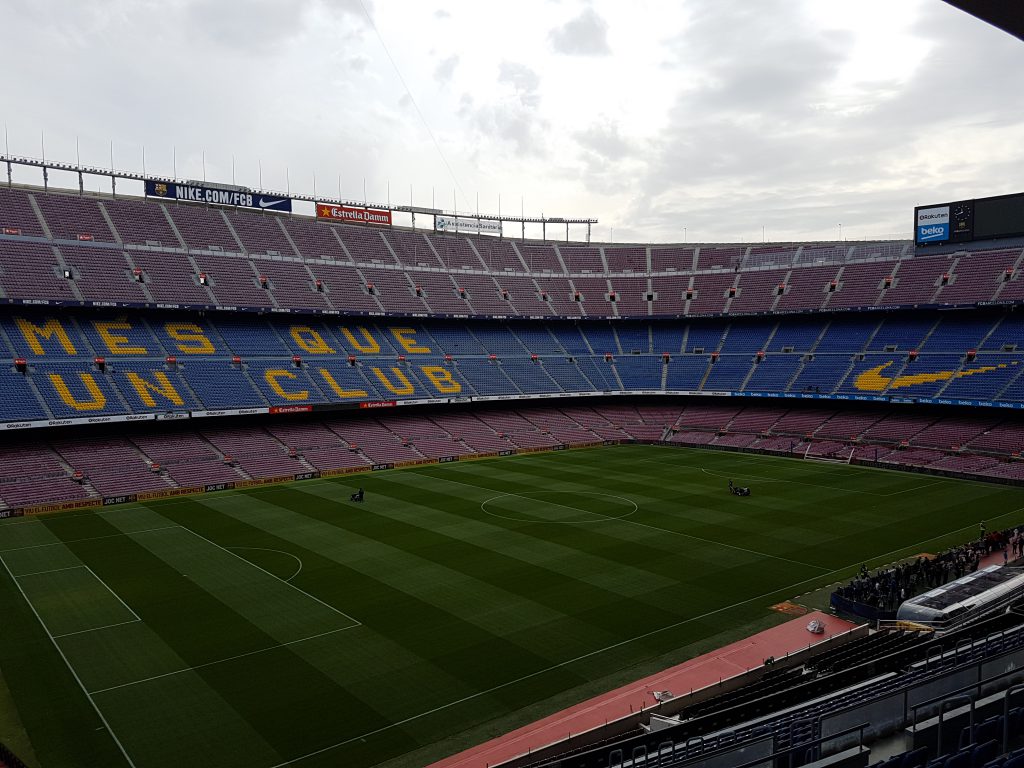 voetbal stadion van Barcelona